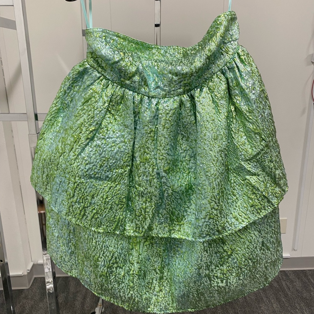 Elegant Green Mini Dress
